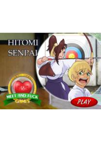 Обложка игры Hitomi Senpai [Meet and Fuck]