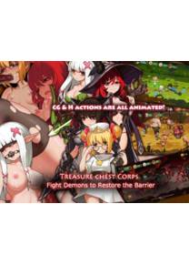 Обложка игры Treasure Chest Corps - Fight Demons to Restore the Barrier [WhitePeach]