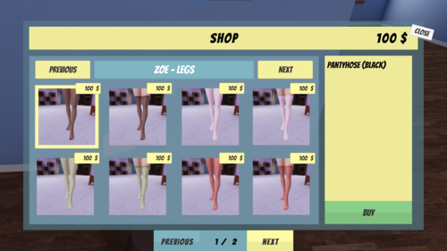 Обложка игры Femdom Wife Game - Zoe [FemdomWifeGame]